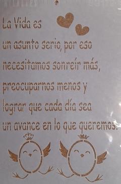 Stencil 20x30