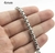 Pulseira Veneziana Abaulada em Aço Inoxidável 4.0mm - loja online