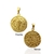 Pingente Medalha de 2,0 cm São Bento Banhados a Ouro 18k - comprar online