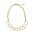 Choker Elba em Elos Dupla Corrente Banhado a Ouro 18K - Dabru Joias