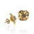 Conjunto Vitória Colar + Par de Brincos com Zircônia Lilás Banhado em Ouro 18k na internet