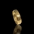 Anel Aliança com Detalhes Riscado Banhado Ouro 18k
