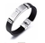 Pulseira Silicone Pai Nosso Bracelete Placa Aço Inox Premium - comprar online