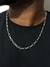 Conjunto Colar + Pulseira Cadeado Aço Cirúrgico 5,7mm - comprar online