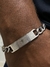 Pulseira 2,5mm/22cm Com Chapa Com Escrita Pai Nosso - comprar online