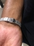 Pulseira Cinto Inoxidável com Cruz Vazada na internet