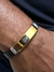 Pulseira Emborrachada com Chapa de Aço Inox e Pintura Eletrostática Nossa Senhora. - comprar online