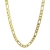 Corrente 3x1 Importada 7mm em Banho Ouro 18k - loja online