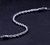 Pulseira Cordão Baiano 2,5mm Em Aço Inoxidável 21cm na internet