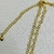 Choker Elba em Elos Dupla Corrente Banhado a Ouro 18K - loja online