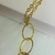 Choker Elba em Elos Dupla Corrente Banhado a Ouro 18K na internet