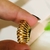 Piercing Fake Aros Liso em Banho Ouro 18k