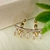 Piercing Navete Com Zircônias Brancas Banhada a Ouro 18k