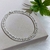 Pulseira Masculina Lisa em Malha Grumet 6mm Prata 925