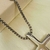Corrente Malha Veneziana Abaulada 2.4mm com Pingente de Cruz Lisa - 70cm na internet