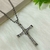 Crucifixo e Corrente Toretto em Aço Inox 316L de Alta Qualidade