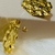 Brinco Orgânico Hexágono Banhado a Ouro 18k na internet