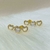 Brinco Ear Cuff Três Corações Deslumbre - loja online