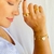 Pulseira Feminina Fé Gratidão Detalhes Cruz Lisa - comprar online