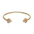 Bracelete Deslumbre Dois Corações na internet