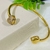 Bracelete Deslumbre Dois Corações