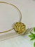 Colar Choker Aro Liso Orgânico 1,5mm Banhado Ouro 18k - comprar online