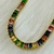 Conjunto Aurora Riviera Zircônias Baguete Multicolor
