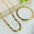 Conjunto Aurora Riviera Zircônias Baguete Multicolor