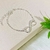 Pulseira Infinito Liso Feminina Prata 925 na internet