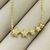 Conjunto 5 Estrelas Banhado A Ouro 18K - Dabru Joias