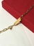 Pulseira Ouro 14k Folheado “Fé” 9 Gramas na internet