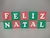 Decoração de Natal - Feliz Natal em Cubinhos - comprar online