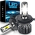 H4 H7 LED Farol Bulbo 16000LM 72W H1 H11 Farol do carro Mini Canbus 3000K 4300K