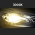 H4 H7 LED Farol Bulbo 16000LM 72W H1 H11 Farol do carro Mini Canbus 3000K 4300K
