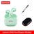 Fones de ouvido originais Lenovo LP40 Pro TWS sem fio Bluetooth 5.1 esportes