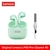 Fones de ouvido originais Lenovo LP40 Pro TWS sem fio Bluetooth 5.1 esportes na internet