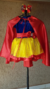 Vestido Branca de neve Veludo