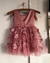 Vestido tule com aplicações - comprar online