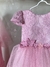 Vestido Jardim das flores (Rosa)