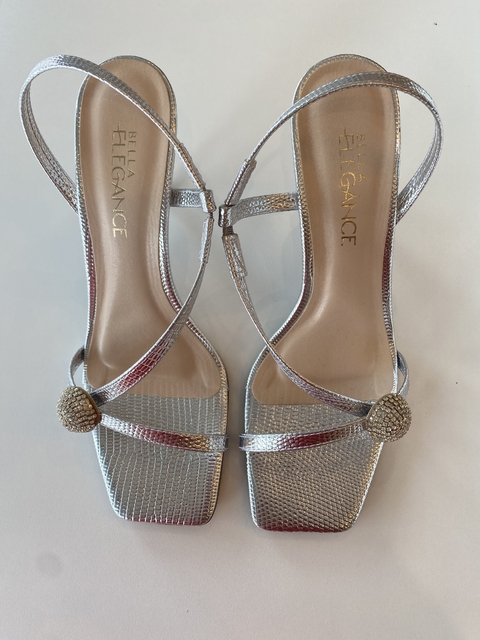 Sandália Prata - comprar online