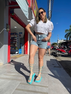 papete Helena Azul Tifanny - comprar online