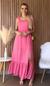 Vestido Adulto Maria Rosa Chiclete
