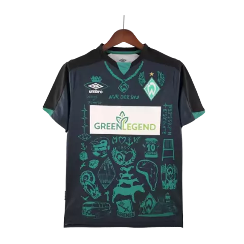 Camisa Werder Bremen Edição Especial 22/23 Torcedor Umbro Masculina - Preta