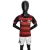 Kit Infantil Flamengo I 22/23 Adidas - Vermelho e Preto