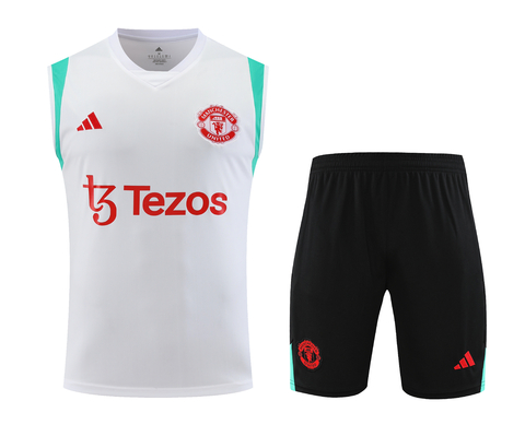 Kit de Treino (Regata + Shorts) - Manchester United 23/24