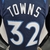 Regata NBA Minnesota Timberwolves Towws #32 Nike - Azul