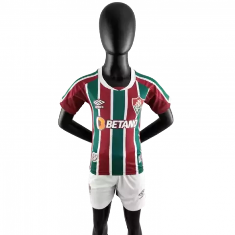 Kit Infantil Fluminense I 22/23 Umbro - Verde + Vinho