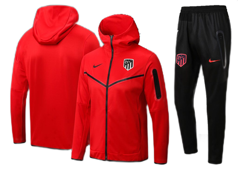 Conjunto de Moletom Atlético de Madrid Vermelho 2022/23
