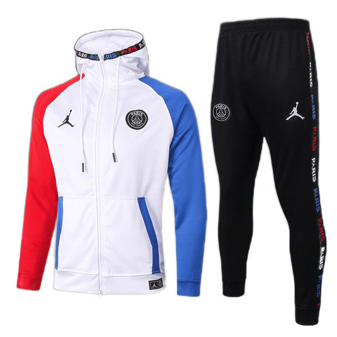 Conjunto PSG Jordan branco - Moletom - 2020/21