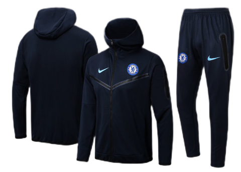 Conjunto de Moletom Chelsea Azul 2022/23